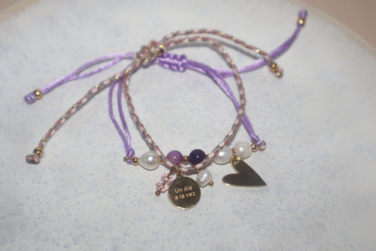 Purple Heart Bracelet