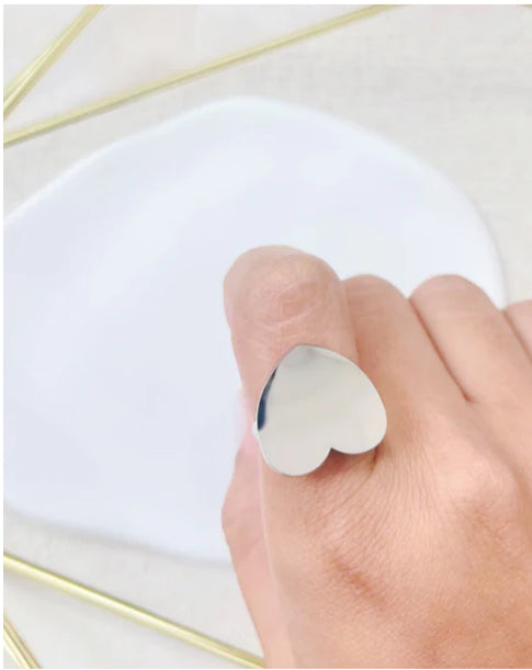 Golden Heart Ring